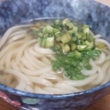 ヘルシー☆大根葉でシャキシャキうどん